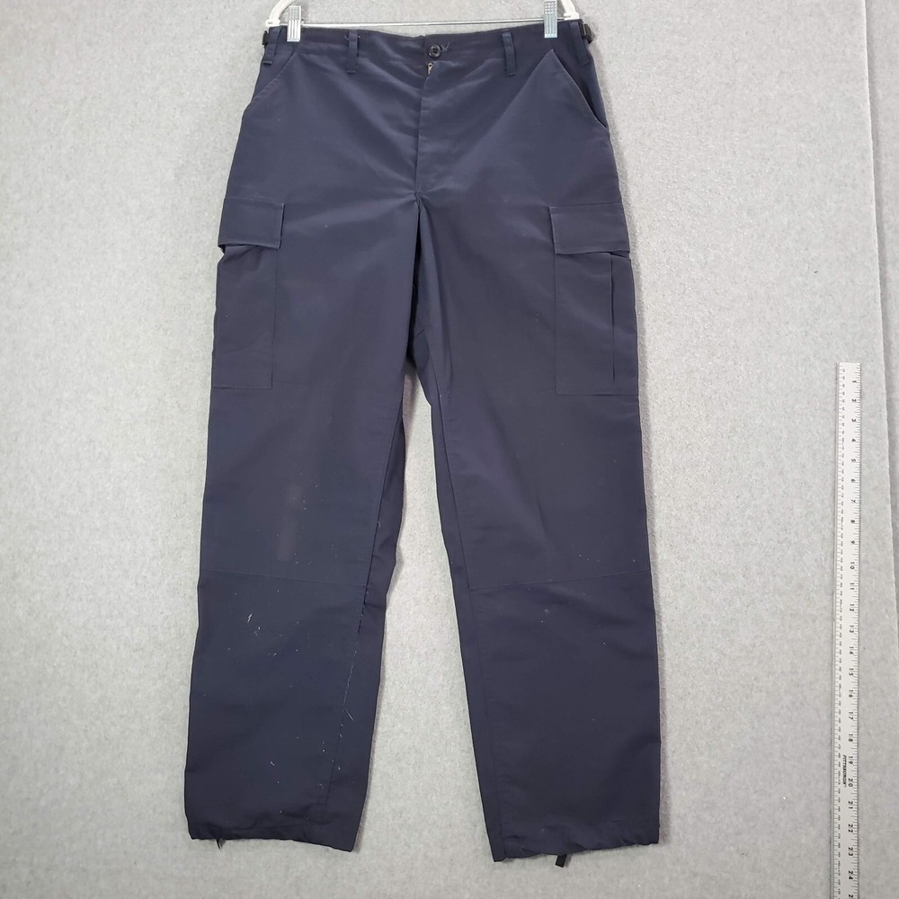 Tru Spec Men Pants 34x30 Blue Cargo Ripstop 24-7 Series Original Tactical READ